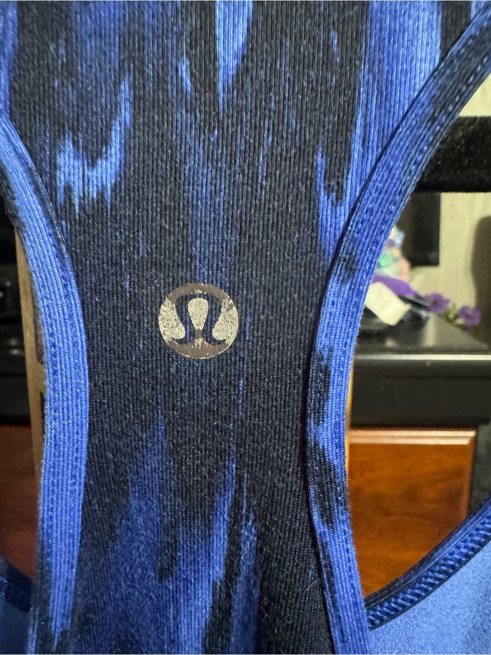 Lululemon Patterned Racerback Tank - Picture 3 of 3